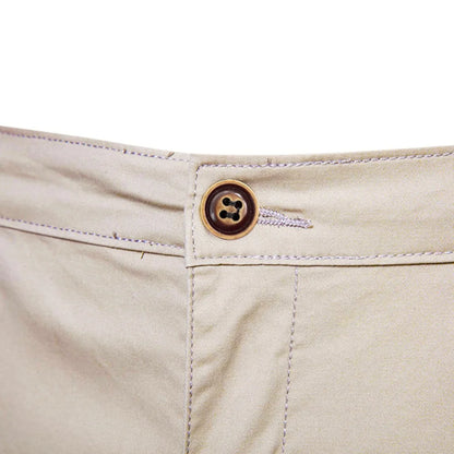 2026 Men Shorts Summer Cotton Middle Waist Male  Casual Business Men Shorts Printed Beach Stretch Chino Classic Fit Short Homme
