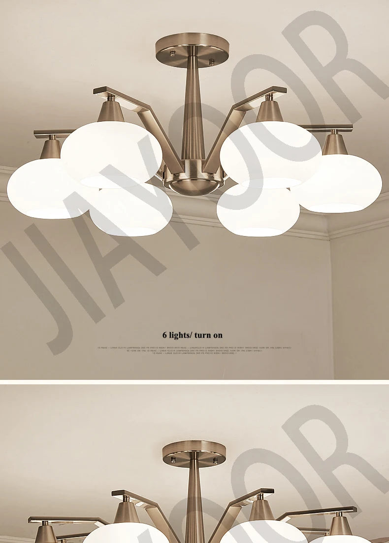 Modern Lustre Led Chandelier Lighting Living Dining Room Decor Lights Bedroom Hanging Light Luminaire Home Decor Items Lamps