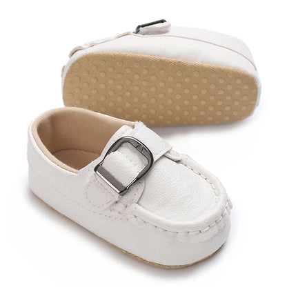 0-18M Baptism Newborn Baby Pre walker Girls Boys Casual Shoes Leather Non-Slip Soft-Sole Infant Toddler First Walkers