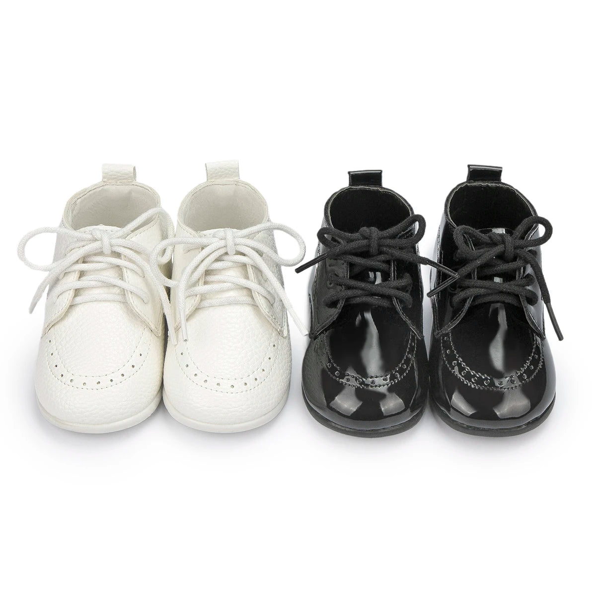 New Baby Shoes Retro Leather Boy Girl Shoes Toddler Rubber Sole Anti-slip First Walkers Newborn Infant Baby Crib Shoes