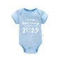 I'm the Best Thing 2025 Newborn Baby Clothes White Cotton Summer Bodysuits for Infants Short Sleeve Boys Girls Romper