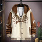 Men's Hooded Baseball Jersey Autumn Korean Casual Hooded Jacket Harajuku High Street Fashion Men's Clothing High Quality Coat