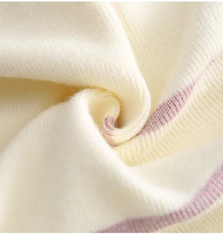 Autumn Winter Girls' Sweater Long Sleeve Dress 2025 Christmas Party Girl Baby Retro Cheongsam Lotus Leaf Knitted Wool Dress