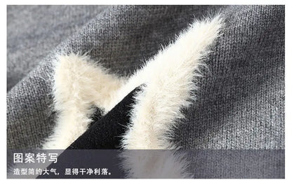 Men Outwear O-neck Knitted Pullover Sweaters New Fashion Man Loose Casual Sweaters Quality Male Pullovers Winter Clothing 4XL