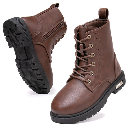 Kids Fashion snow warm  waterproof Anti slip girls boots