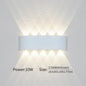 LED Wall Light Outdoor Indoor 2W 4W 6W 8W 10W AC85-265V Up Down White Black Modern Light For Home Garden Bedroom Corridor
