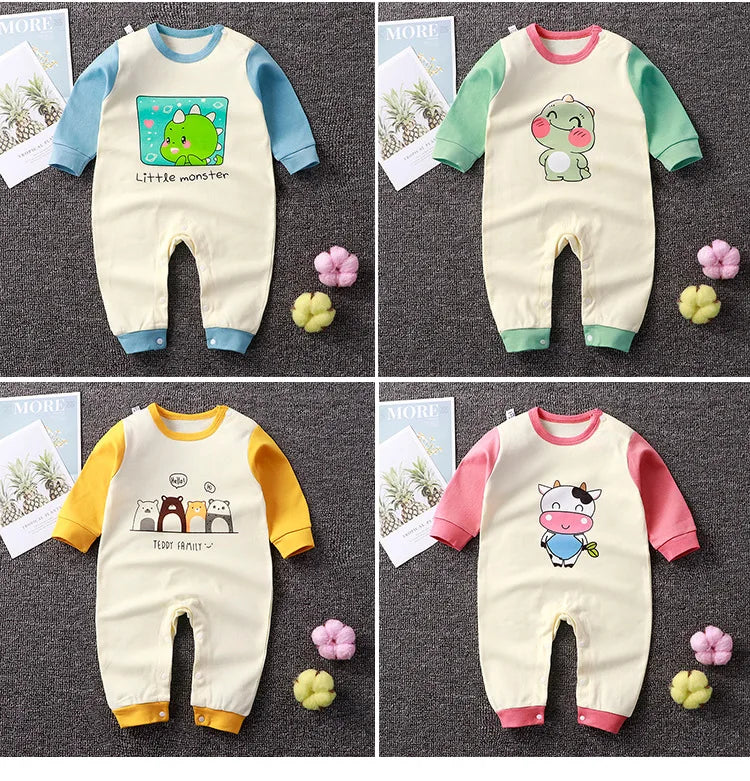 Kids Jumpsuit Baby clothes Rompers Newborn Bodysuit Baby Clothing Boy Girl items Cotton Toddler Sleepwear One Piece Outfit