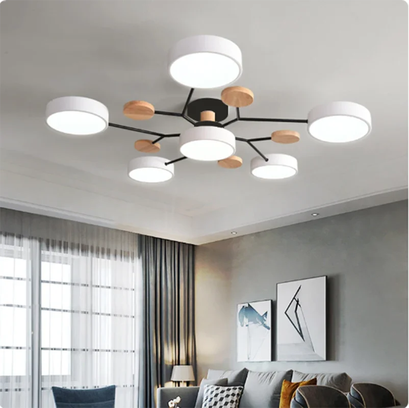 Modern LED Chandelier Lighting for Pendant Lamp Living Room Bedroom Study Home Decoration Indoor Lighting AC220V
