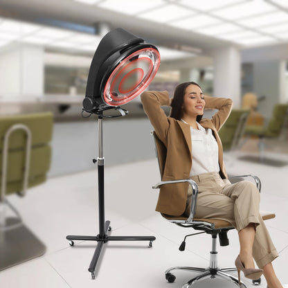 Professional Standing Hair Dryer - 3 in 1 Orbiting Infrared Free Standing Dryer Hair Dryer Accelerator Perm Styling