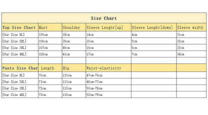 New Arrival Female Pajamas Set Sleepwear Women Cotton Print Flower Pyjamas Summer Loose Nightwear Home Large XL-4XL