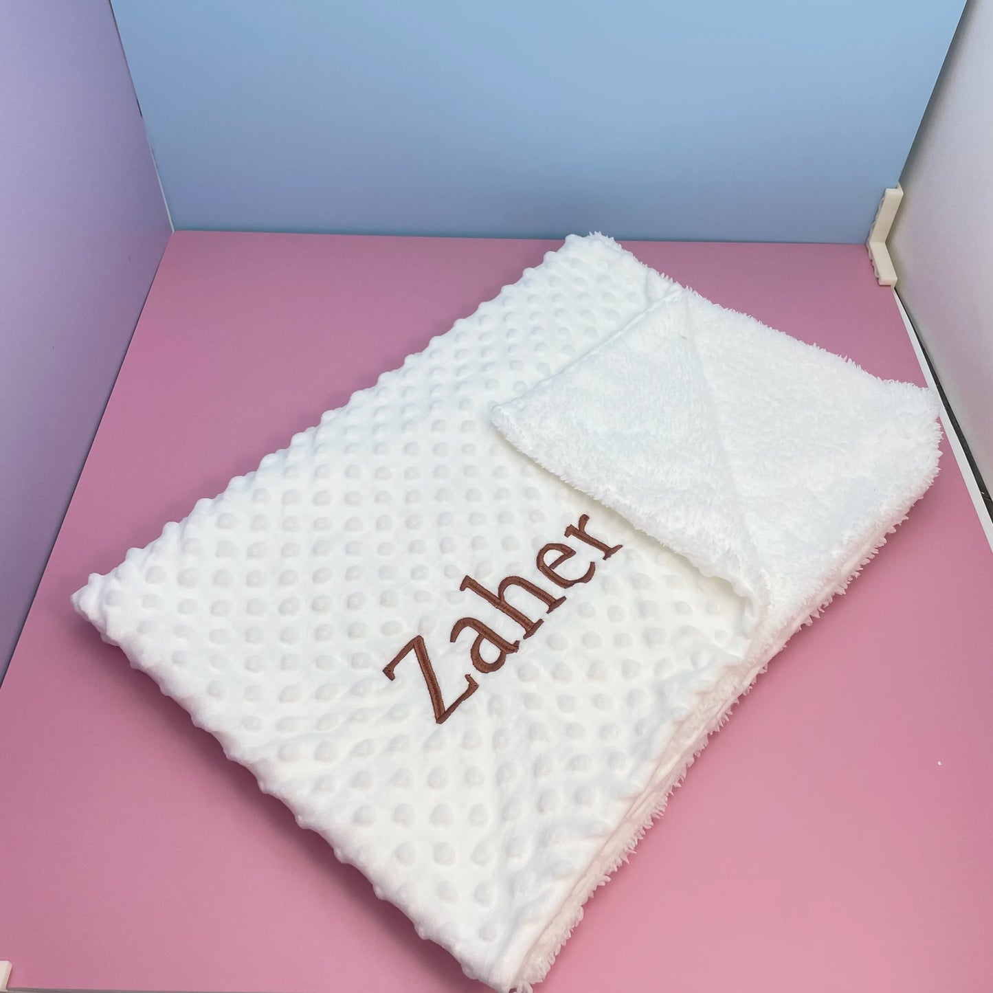 Personalized Baby First Name Cover Kids Custom Blanket Newborn Boy Girl Birthday Gift Swaddle Bed Toddler Stroller Crib Blanket