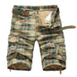 2025 Summer new men's cargo shorts men's large size fashion casual plaid Shorts