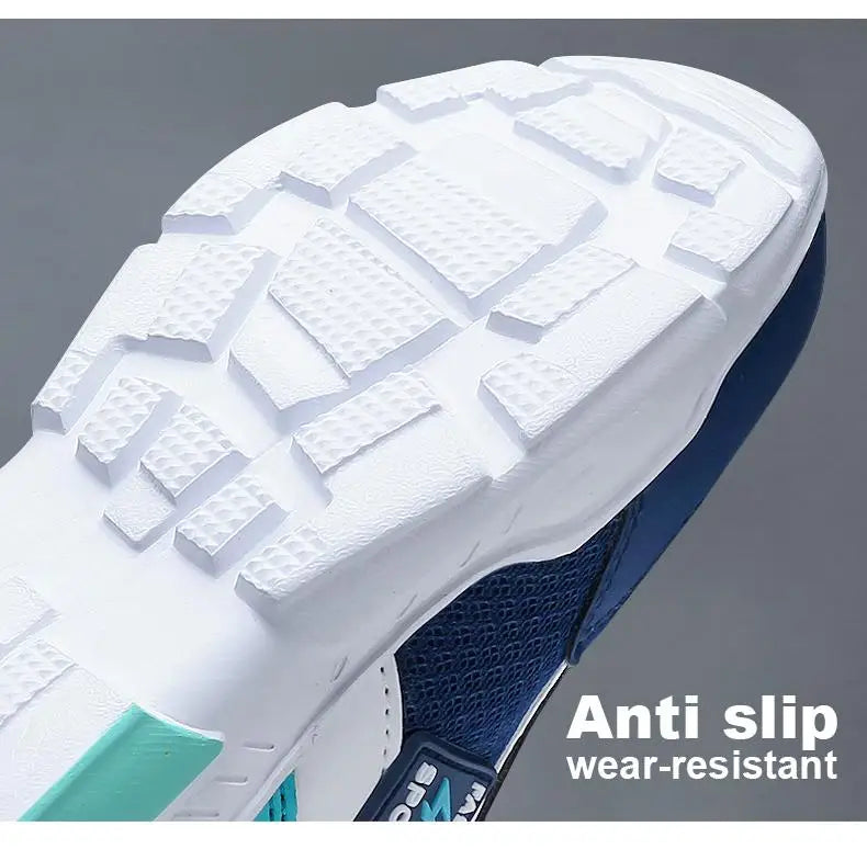 Children Casual Shoes for Boys Breathable Sneaker Summer Air Mesh Kids Hook & Loop Students School Shoe Size28-40