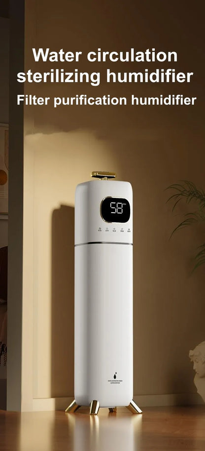 8L Humidifier Home Silent Bedroom Sprayer Heavy Fog Pregnant Woman Baby Floor Type Remote Control Household