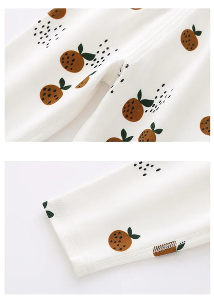 0-3T Newborn Kid Baby Boys Girls Clothes Print Cotton Pant Cute Sweet Bottoms Baby Trousers Lovely Home wear Leggings Outfit