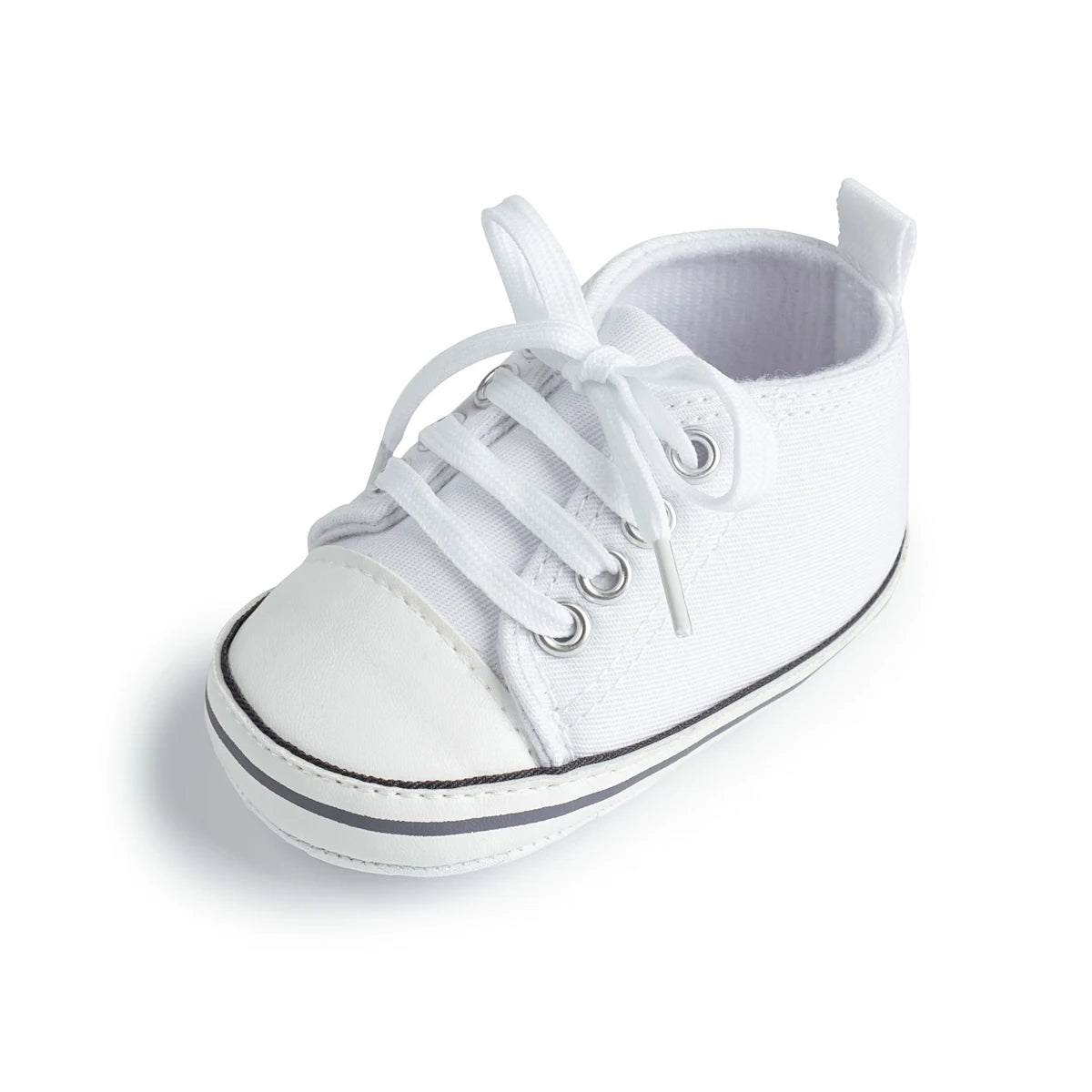 Meckior New Baby Canvas Sneakers Anti-slip Soft Plaid Baby Boy Girl Shoes Newborns First Walkers Infant Baby Unisex Casual Shoes