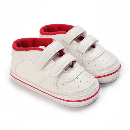 Fashion Baby Shoes Children White Sports Shoes For Girls Soft Flats Baby Toddler First Walkers Kids Sneakers Casual Infant Shoes