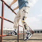 New Hip Hop Joggers Cargo Pants Men Harem Pants Multi-Pocket Ribbons Man Sweatpants Streetwear Casual Men's Pants