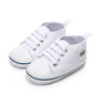0-12 Months Baby Boys Canvas Shoes Cute Newborn Infant Toddler Crib Sneakers Little Girl Soft Sole Floor First Walkers TS111
