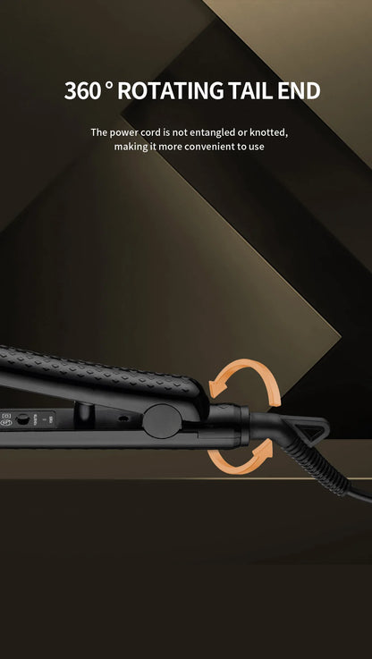 Hair Curler Iron Electric Corrugated Plate Hair Curling Iron Curls Volume Styling Tools