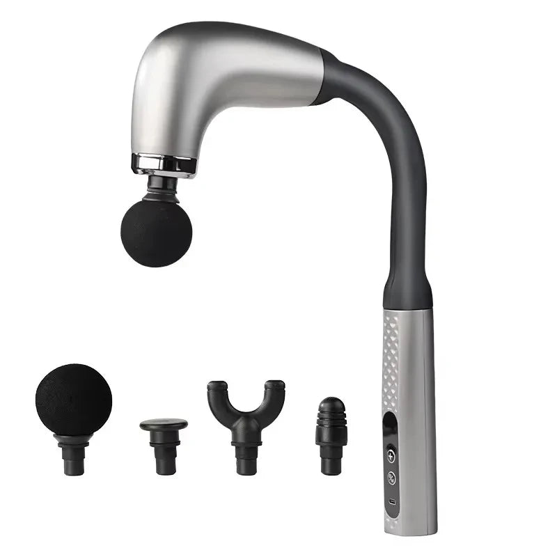 Smart Massage Gun Electric Massager Massage Hammer Rechargeable Home Handheld Hammer Back Artifact Body Massager