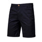 2026 Men Shorts Summer Cotton Middle Waist Male  Casual Business Men Shorts Printed Beach Stretch Chino Classic Fit Short Homme