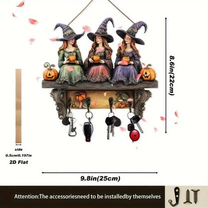 2025 New Exquisite Halloween Wooden Christmas Décor Home Ornaments Holiday Gift Set For Indoor Outdoor Festive Decorations