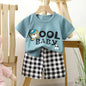 1 2 3 year Baby Clothing Girls Boys Cotton Suit for Children Two Clothes Sets for Babies Newborn Baby Clothes