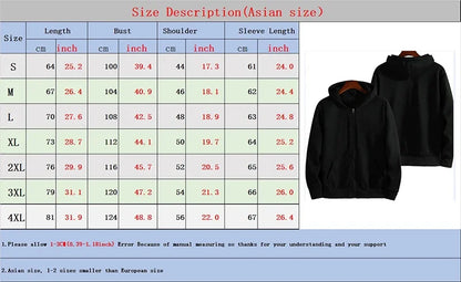 Y2K Zipper Hoodie Hip Hop Letter Print Oversized Hooded Sweatshirt Men Women 2025 New Harajuku Punk Jacket Coat Tops Streetwear