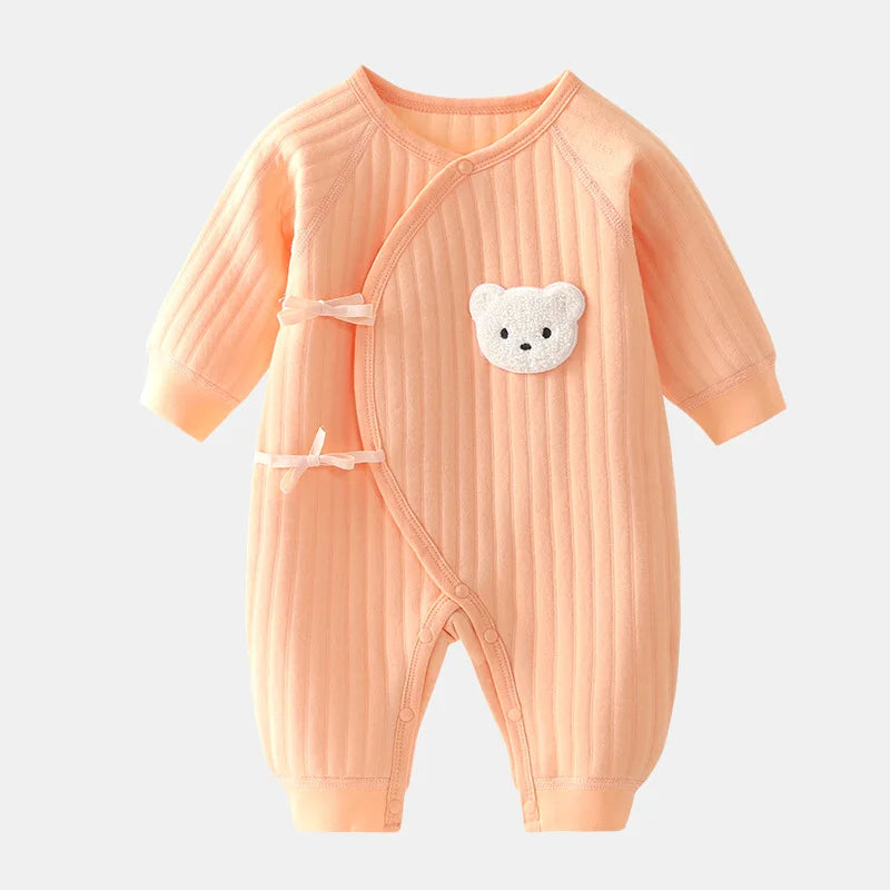 Newborn Baby Jumpsuit 0-6m Boys Girls Toddler Rompers Cotton Baby Jumpsuit Clothes for New Born Outfits Soft One-Piece Pajamas