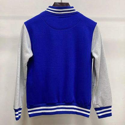 Baseball Jackets Men New Fashion Design Slim Fit College Varsity Coat Women's Jacket Support Custom Print Photo/Text