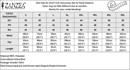 ZANZEA Package Hip High Waist Fishtail Skirts Elegant Women Evangelical Knee-length Saias Office Mermaid Skirts Fashion 2026