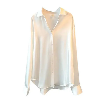 Fashion Spring Shirt And Blouses New Sweater Cardigans Woman Top Knitted Korean Long Sleeve Lapel Button Elegance Sweet Coats