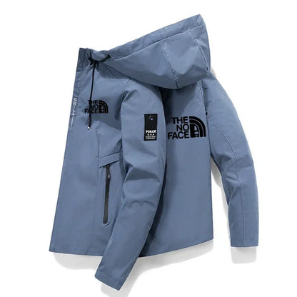 Spring and Autumn men's windproof zipper Jacket Casual quality hooded baseball jacket Outdoor blazer garment top