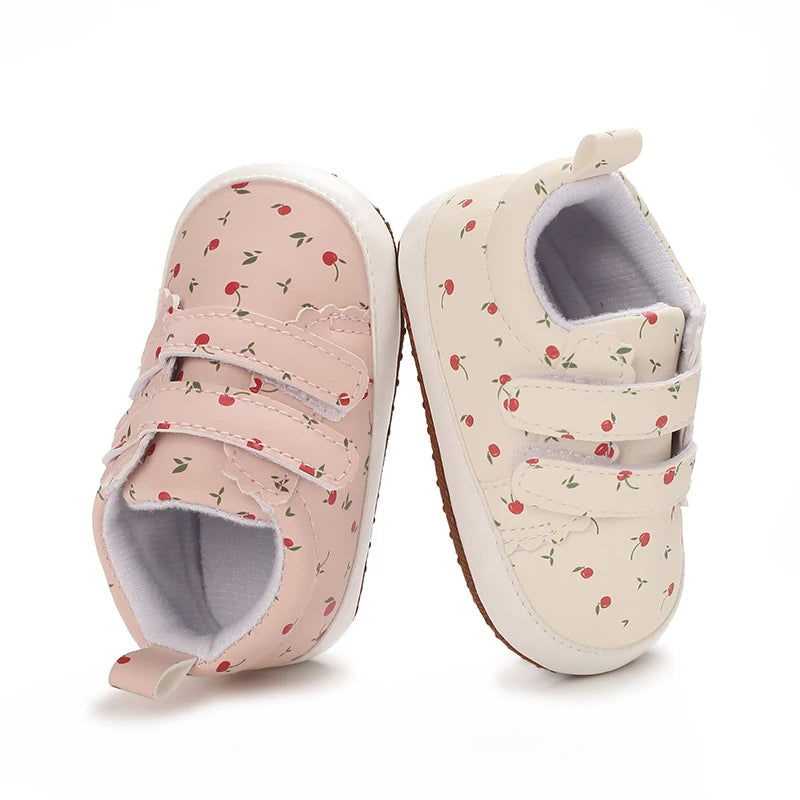 0-18M baby shoes for girls newborns and toddler casual and comfortable cotton soles non slip canvas shoes first generation