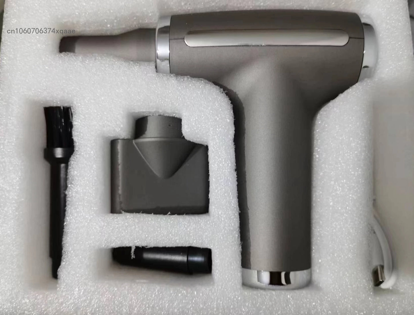 Wireless Hair Dryer Multifunctional  Air Duster Blower Travel Portable USB Rechargeable Negative Ions Blow Dryer