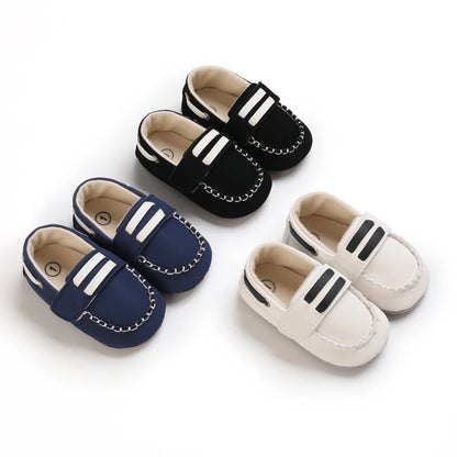 0-18M Baptism Newborn Baby Pre walker Girls Boys Casual Shoes Leather Non-Slip Soft-Sole Infant Toddler First Walkers