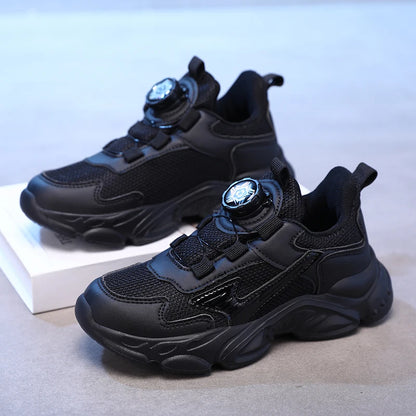 Children Shoes Boys Sneaker Black White Platform Kids School Sneaker Plus Size 31-43 Comfort Casual Sports Tennis Boys Shoes