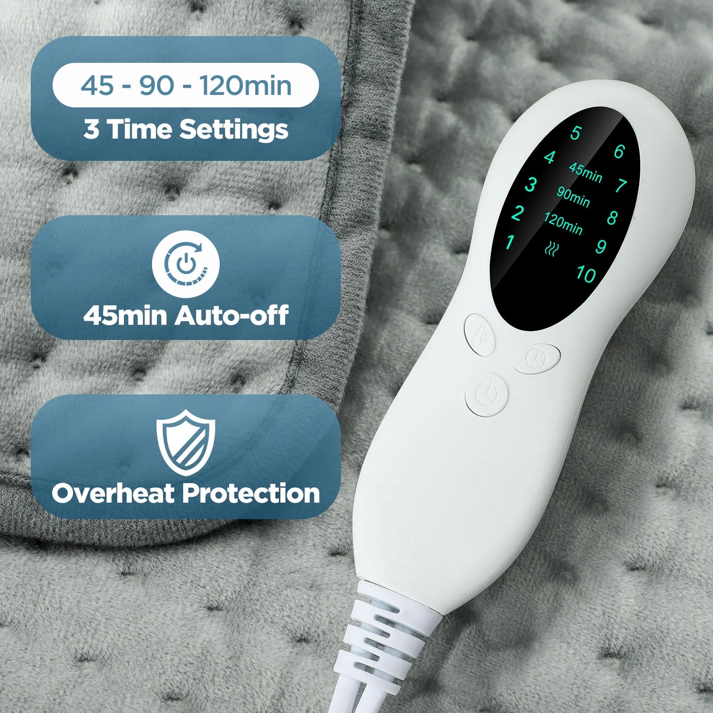 50*100CM Electric Blankets Winter Warm For Bed Office Home Foot Hand Warmer Sheet Camping Heater 110V 220V Washable Heating Pad