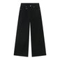 LUZHEN Old Male Pants Autumn Blue Washed Men Denim Jeans Straight Casual Men wear Loose Wide Leg Trousers 2026 New Fashion 9C354
