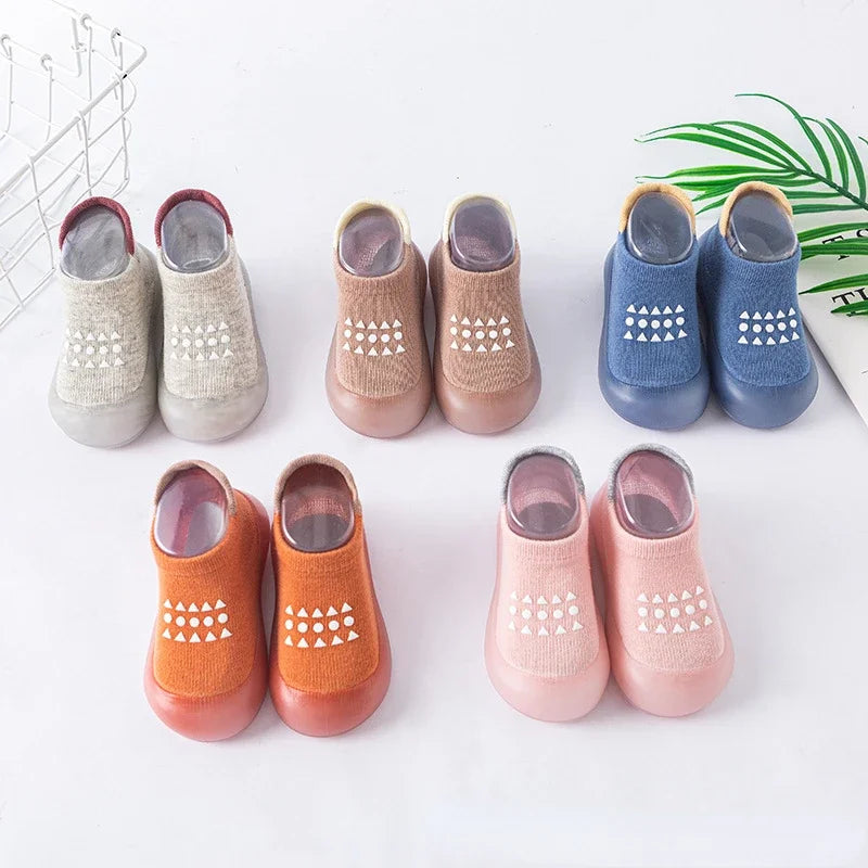 Infant Toddler Toddler Shoes Autumn and Winter Soft-soled Children's Shoes Non-slip Breathable Baby Indoor Floor Socks Shoes