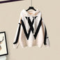 Autumn/Winter Women's Set 2026 New Korean Edition Casual Sweater Waist Cinching and Slimming Wide Leg Pants Two-piece Set