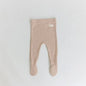 Spring Autumn Toddler Solid Bind Foot Pantyhose Boy Infant Simple Patch Leggings Girl Baby Cotton Home wear Pants Kid Trousers