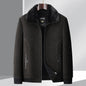 High Quality Winter Woolen Jacket for Men Versatile Brand Casual Business Cotton Trench Coat Add Velvet Keep Warm Overcoat Tops
