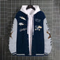 2026 New Jacket Coat Letter Printed  Wear Men Baseball Jacket Casual Long Sleeve Stand Jackets Men's Coats Sweatshirts Outerwear
