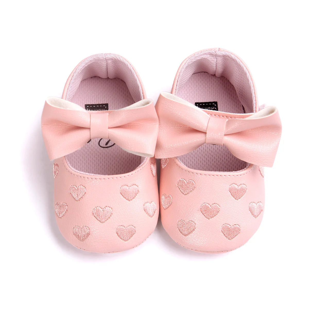 Meckior Baby Shoes Newborn Infant Boy Girl First Walker PU Sofe Sole Princess Bowknot Fringe Toddler Baby Crib Shoes Casual