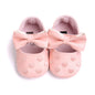 Meckior Baby Shoes Newborn Infant Boy Girl First Walker PU Sofe Sole Princess Bowknot Fringe Toddler Baby Crib Shoes Casual