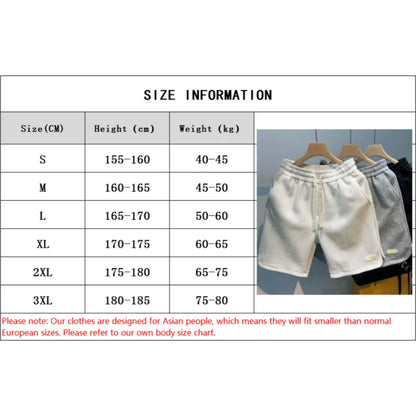 2026 Men Fashion Cotton Blended Solid Color Loosen Up The Waist Summer Multi-Pocket Shorts Wide Beach Casual Shorts Hot Selling