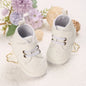 Fashion Baby Shoes Children White Sports Shoes For Girls Soft Flats Baby Toddler First Walkers Kids Sneakers Casual Infant Shoes
