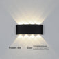 LED Wall Light Outdoor Indoor 2W 4W 6W 8W 10W AC85-265V Up Down White Black Modern Light For Home Garden Bedroom Corridor
